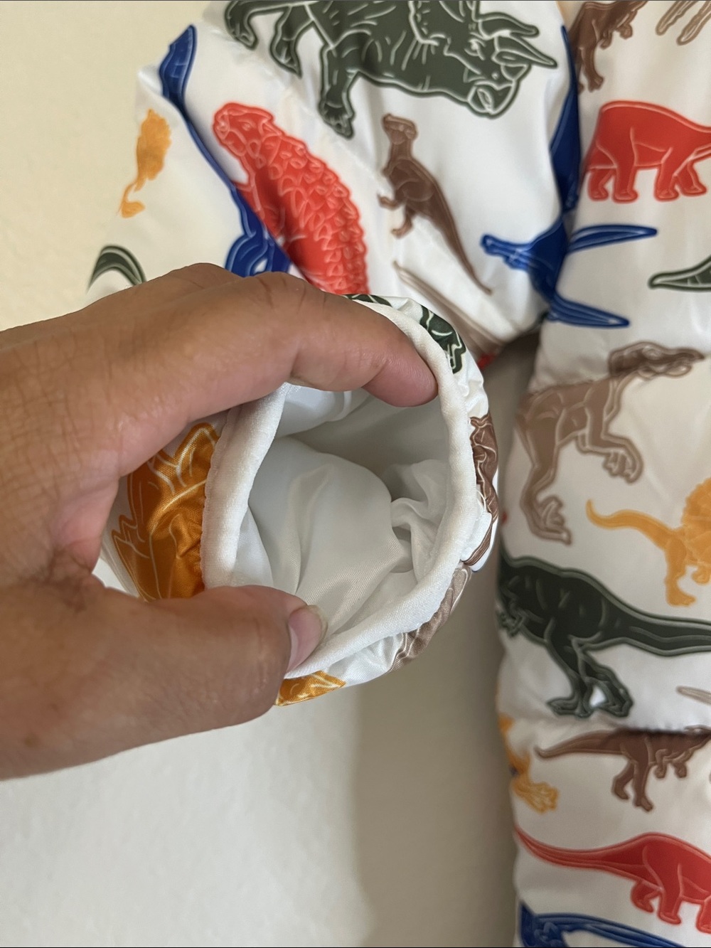 Okie Dokie Baby Boys Long Sleeve Pram Dinosaur print 18month - Picture 8 of 15